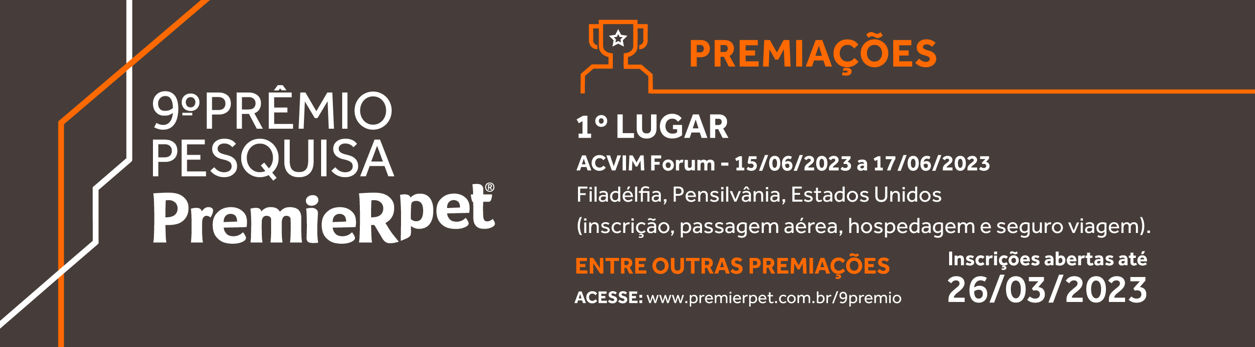 9º Prêmio de Pesquisa PremieRpet